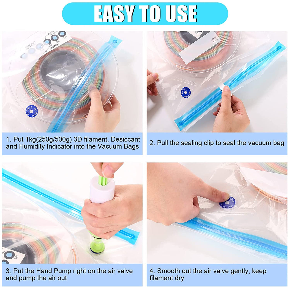 Vacuum Filament Storage KitStorage BagTorqelo.com