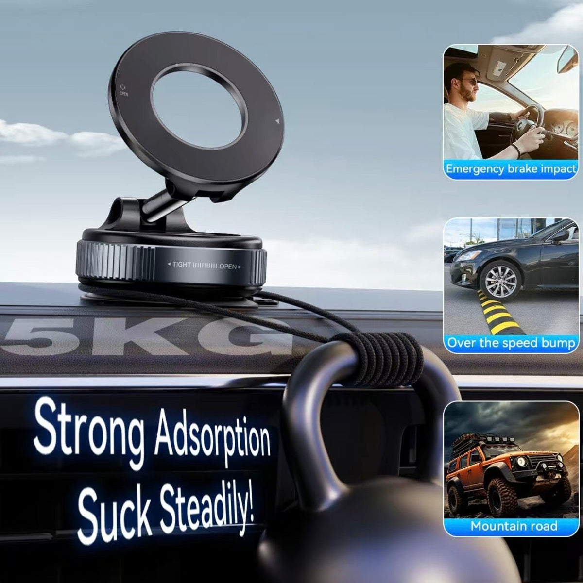 VacuumGrip MountTorqelo.com