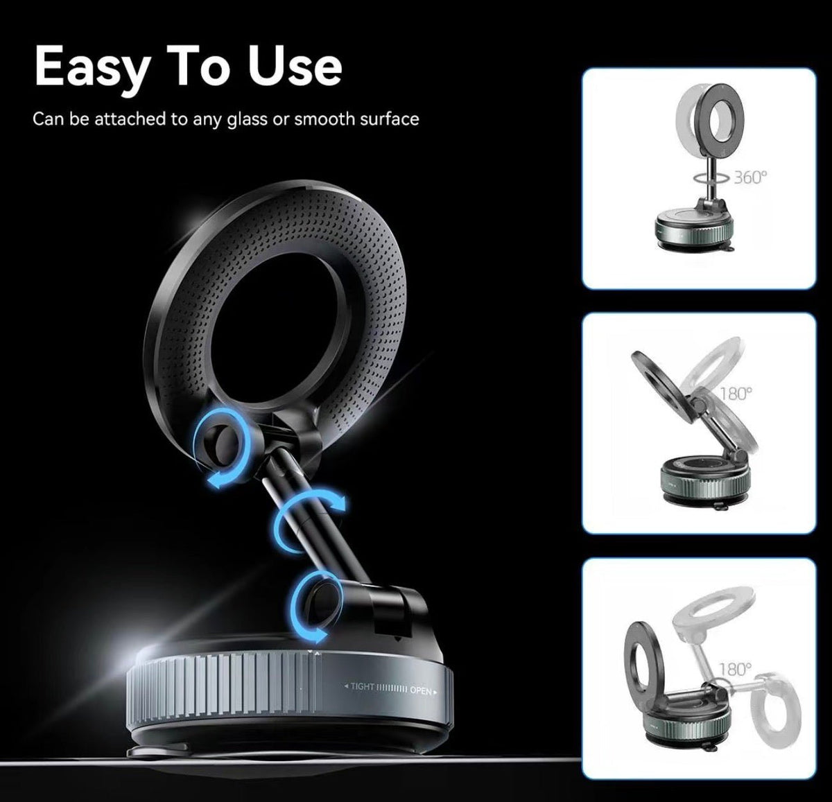VacuumGrip MountTorqelo.com