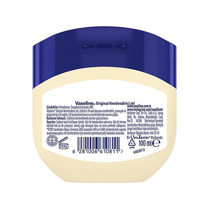 Vaseline Original Moisturizing Jelly - 24 Hour Hydration for Dry Skin, Hypoallergenic & Dermatologist-RecommendedMoisturizerTorqelo.com