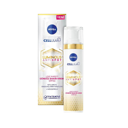 Nivea Luminous630 SPF50 Dark Spot Sunscreen Face Cream 40 ml by Beauty Care Bag