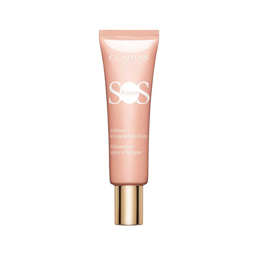 Clarins Sos Primer: Pink Makeup Base for Dull Skin - Skin Tone Correcting, Long Lasting Wear, 30ml by Beauty Care Bag