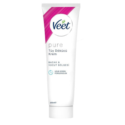 Veet Pure Sensitive Hair Removal Cream for Smooth Skin 200 ml by Beauty Care Bag