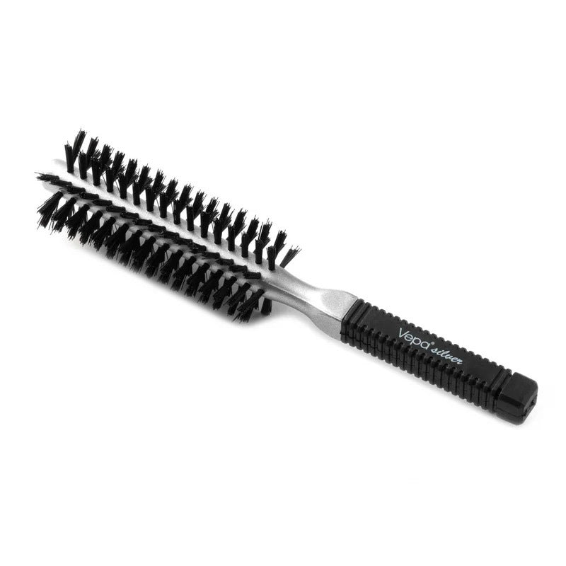 Vepa Silver Hair Brush 311 for Volume & Anti-Static by Beauty Care Bag