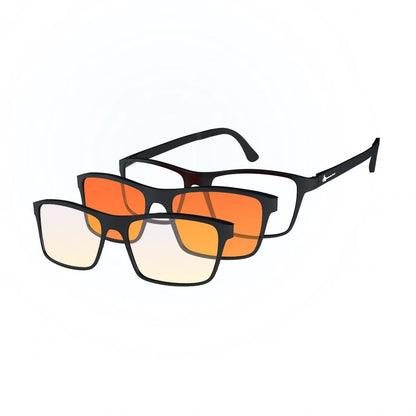 Versa Blue Light Blocking Glasses – with Interchangeable 50% and 99% Blocking LensessimpleTorqelo.com