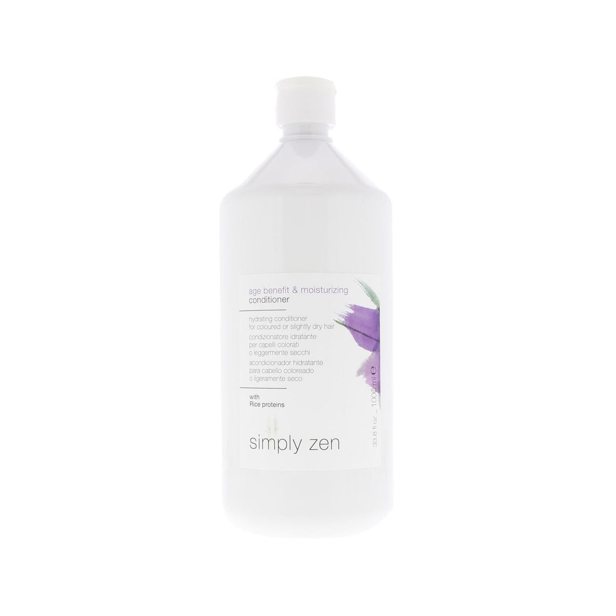 Simply Zen Age Benefit Moisturizing Hair Care Cream 1000ml - Hydrating Treatment for Dry Hair by Beauty Care Bag