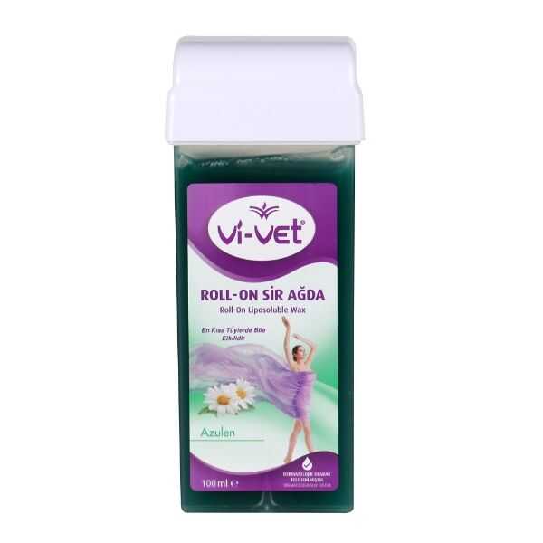 Vi-Vet Azulen Roll-On Wax Cartridge for Smooth Skin 100 ml by Beauty Care Bag