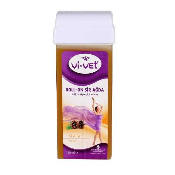 Vi-Vet Naturel Roll-On Wax Cartridge for Smooth Skin 100 ml by Beauty Care Bag