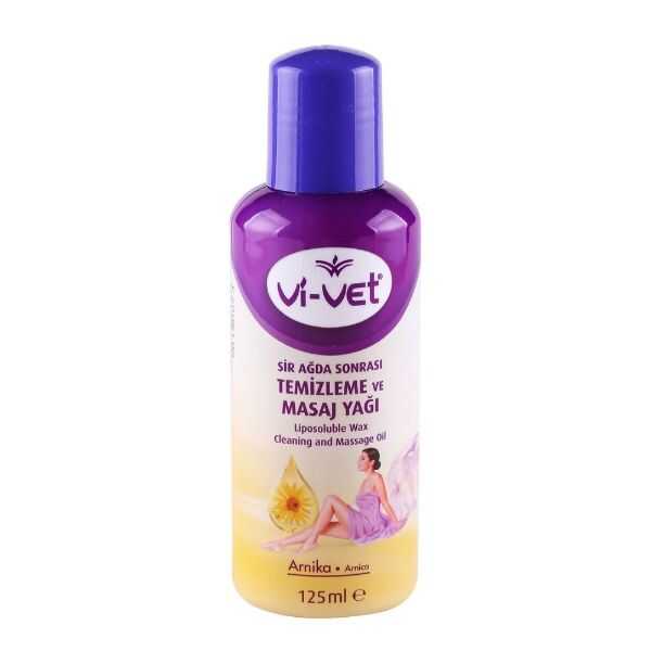 Vi-Vet Post-Wax Cleaning & Massage Oil with Arnica 125ml by Beauty Care Bag