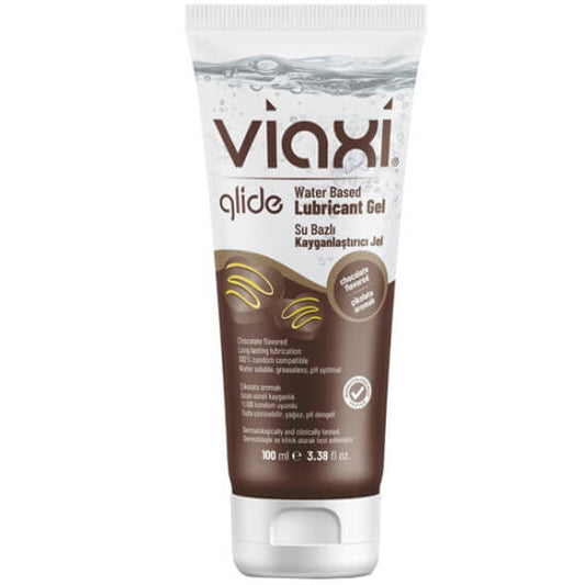 Viaxi Glide Chocolate Lubricant Gel for Couples 100 ml by Beauty Care Bag