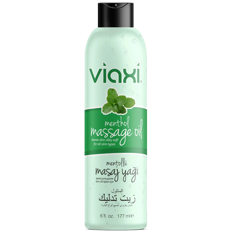 Viaxi Menthol Massage Oil for Relaxing Body Care 177 ml by Beauty Care Bag