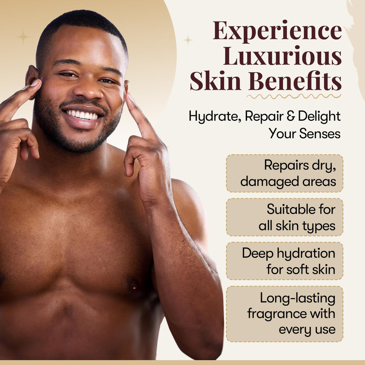 VIBE – Energizing Fragrance Body Butter | Grapefruit, Patchouli & Oakmoss Cologne Scent Moisturizing Skin Butter | Cologne Butter by CB