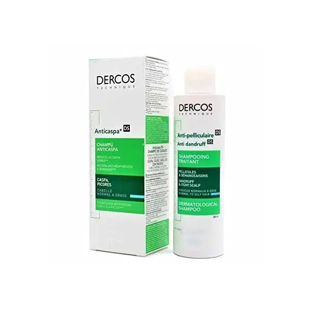 Vichy Dercos DS anti-dandruff shampoo for normal to oily hair, 200 ml
