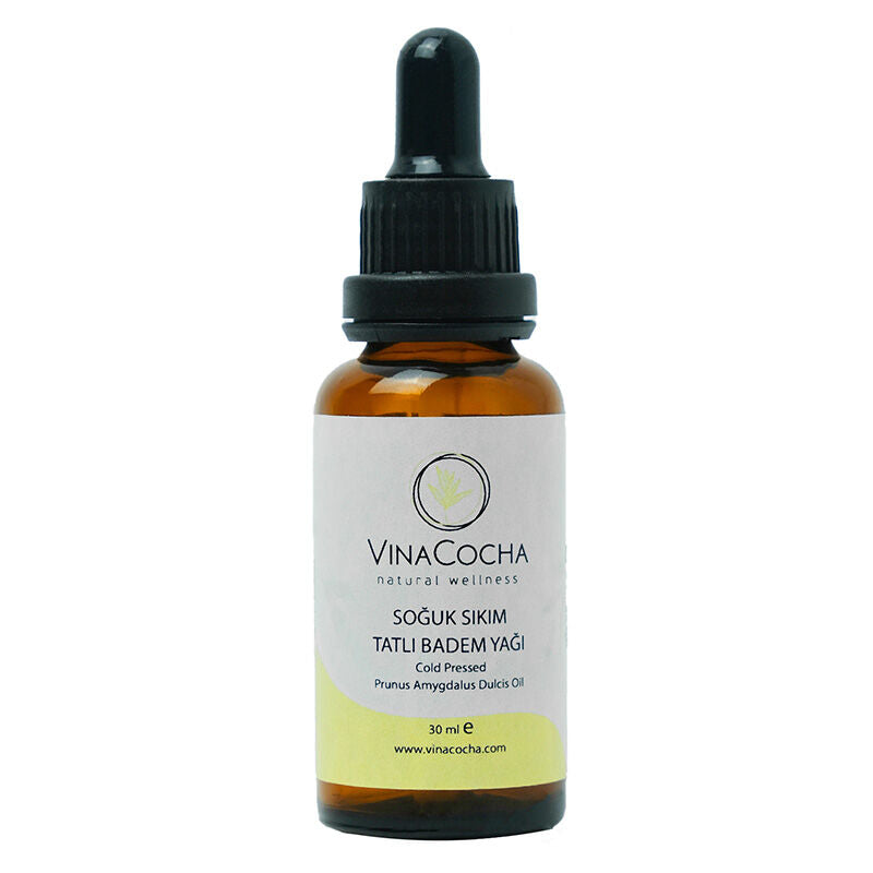 Vinacocha Cold Pressed Sweet Almond Oil for Body 30 ml by Beauty Care Bag