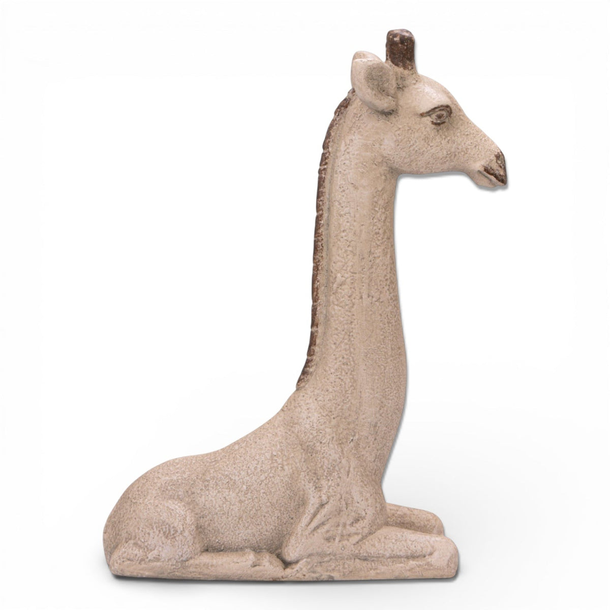 Distressed Giraffe Calf Sculpture by Rust & Cinder