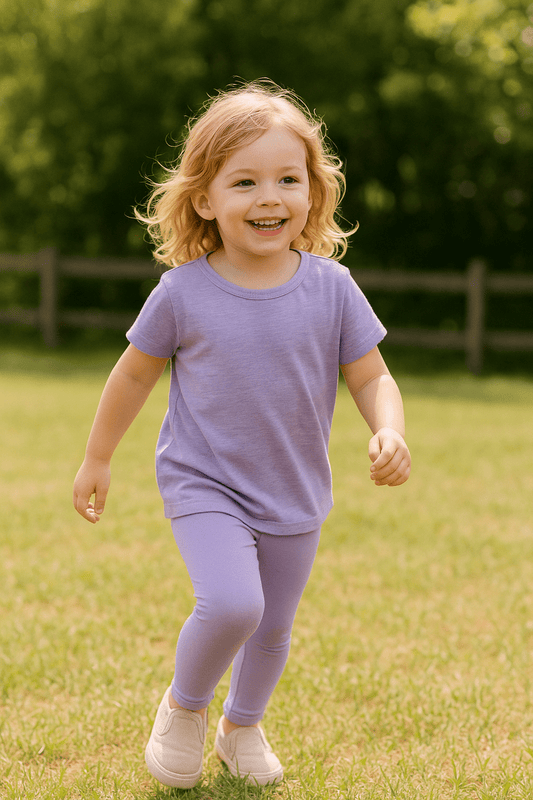 Violets Are Violet Classic Legging by Sweet Bamboo