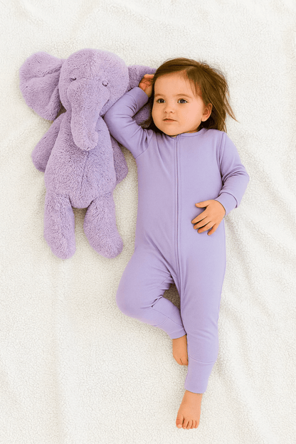 Violets are Violet Convertible Romper by Sweet Bamboo