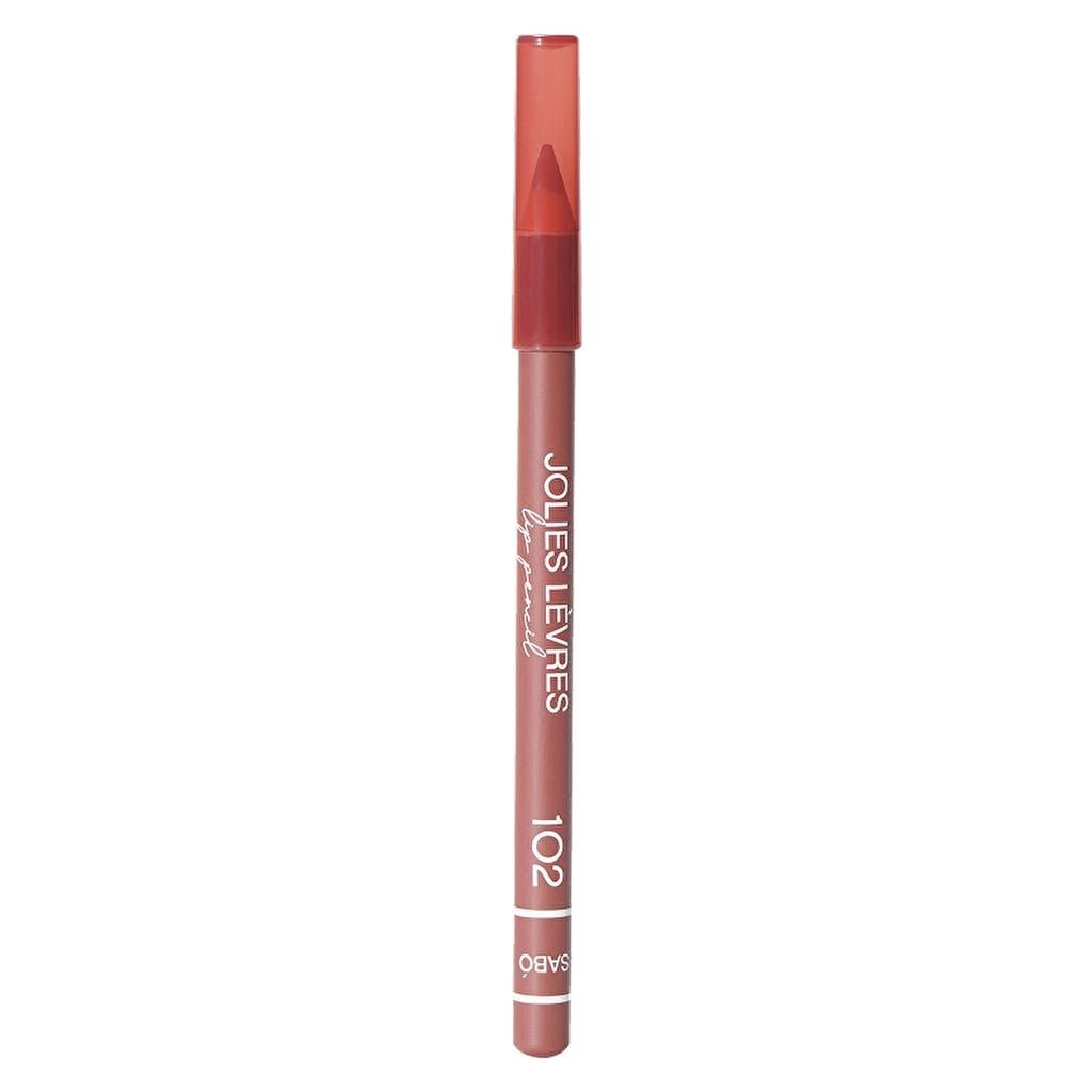 Vivienne Sabó Jolies Lèvres Lip Liner 102 Rose NudeMakeupTorqelo.com