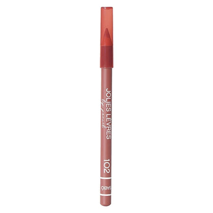 Vivienne Sabó Jolies Lèvres Lip Liner 102 Rose NudeMakeupTorqelo.com