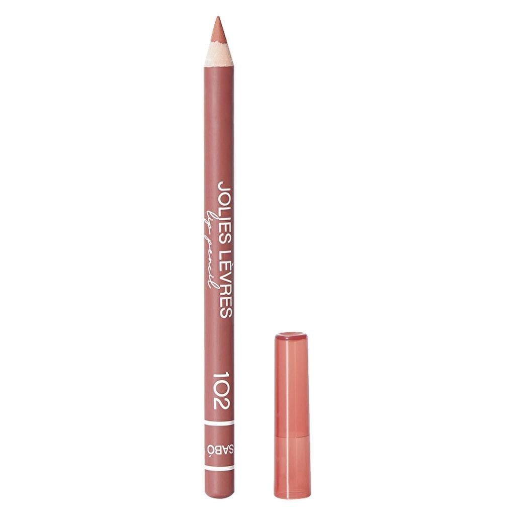 Vivienne Sabó Jolies Lèvres Lip Liner 102 Rose NudeMakeupTorqelo.com