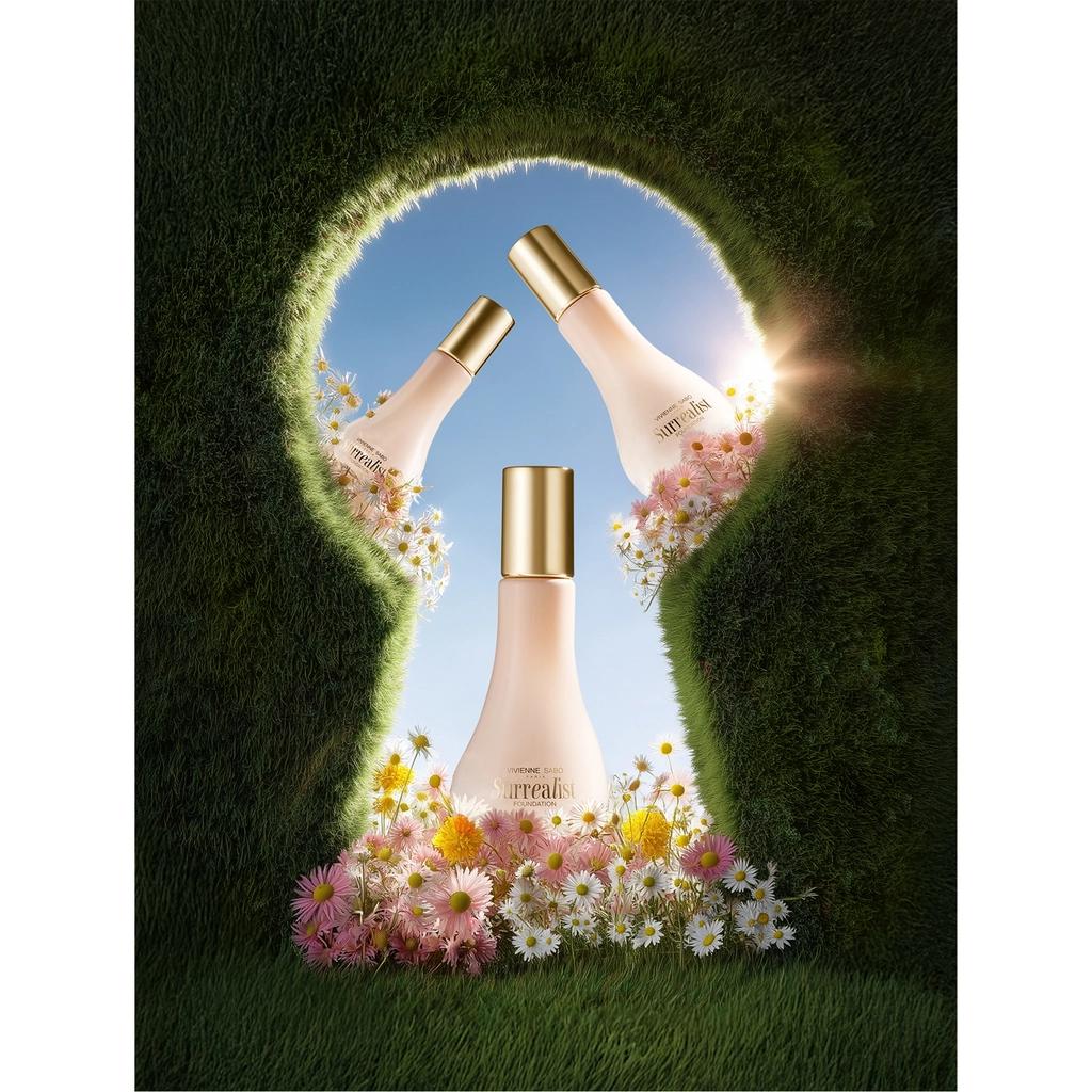 Vivienne Sabo Surrealist Moisturizing Foundation 01MakeupTorqelo.com
