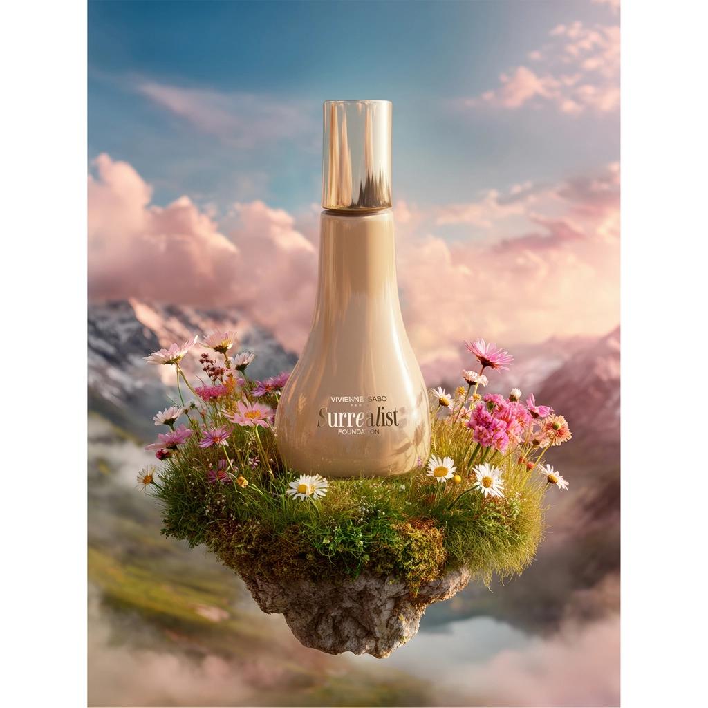 Vivienne Sabo Surrealist Moisturizing Foundation 01MakeupTorqelo.com