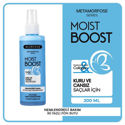Morfose Metamorfose Moist Boost Hydrating Dual-Phase Conditioner 200 ml by Beauty Care Bag