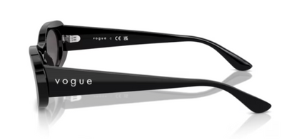 Vogue 0VO5582S Women's Sunglasses with Black Frame 53mm by Beauty Care Bag