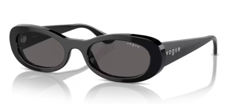 Vogue 0VO5582S Women's Sunglasses with Black Frame 53mm by Beauty Care Bag