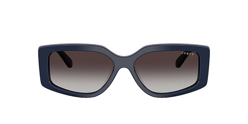 Vogue 0VO5642SU Women's Square Sunglasses - Grey Gradient - 55mm by Beauty Care Bag