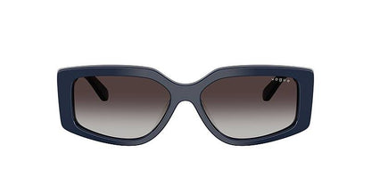 Vogue 0VO5642SU Women's Square Sunglasses - Grey Gradient - 55mm by Beauty Care Bag