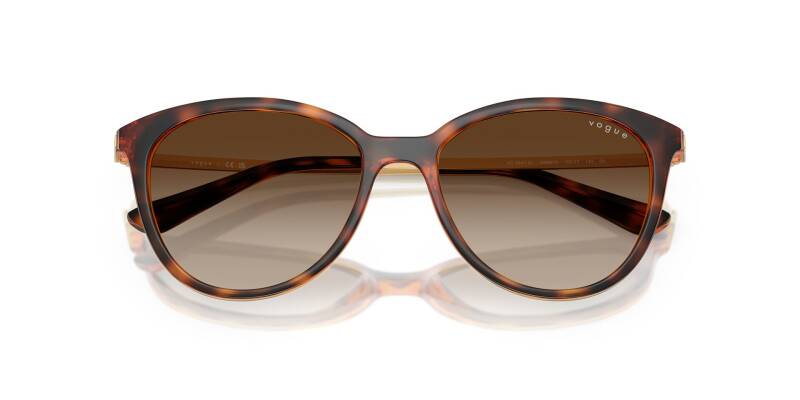 Vogue Women's Sunglasses Tortoise Frame Brown Lenses 53mm by Beauty Care Bag