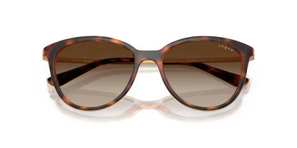 Vogue Women's Sunglasses Tortoise Frame Brown Lenses 53mm by Beauty Care Bag