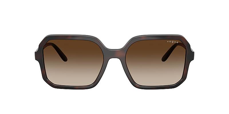 Vogue 0VO5696S Women's Square Sunglasses - Dark Havana 55mm by Beauty Care Bag
