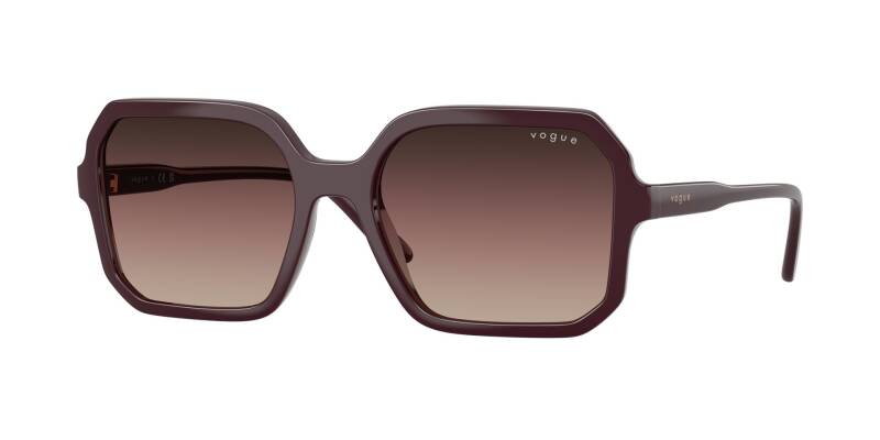 Vogue 0VO5696S Women's Square Sunglasses with Gradient Lenses 55mm by Beauty Care Bag
