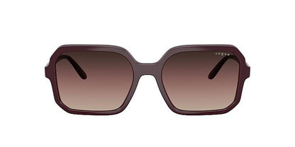 Vogue 0VO5696S Women's Square Sunglasses with Gradient Lenses 55mm by Beauty Care Bag