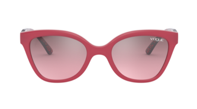 Vogue 2001 25537A Pink Acetate Sunglasses 45mm by Beauty Care Bag