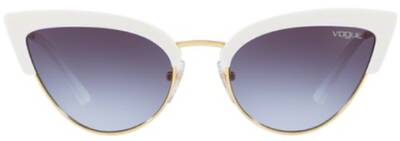 Vogue 5212-S W7454Q White Gradient Sunglasses 55mm by Beauty Care Bag