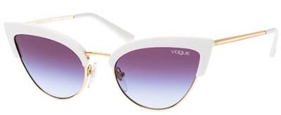 Vogue 5212-S W7454Q White Gradient Sunglasses 55mm by Beauty Care Bag