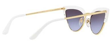 Vogue 5212-S W7454Q White Gradient Sunglasses 55mm by Beauty Care Bag