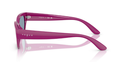 Vogue VJ 2029 230180 Pink Acetate Sunglasses 52mm by Beauty Care Bag