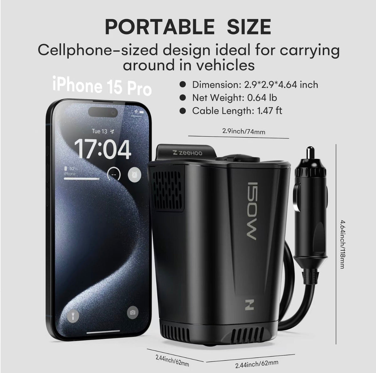 VoltMate 150 Power CupTorqelo.com