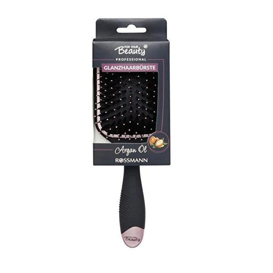 For Your Beauty Prof Argan Oil Hair Brush for Medium to Long Hair - Gentle Detangling & Smooth Finish by Beauty Care Bag