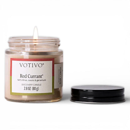 Votivo Red Currant Discovery Candle by Rust & Cinder