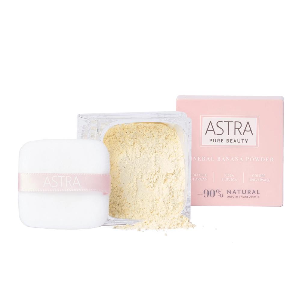Astra Pure Beauty Banana Powder 01 Mattifying Face Powder 9g by Beauty Care Bag