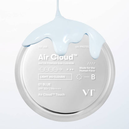VT Air Cloud Water Powder Sun Cushion SPF50+ PA++++ 12g by SEOUVARA