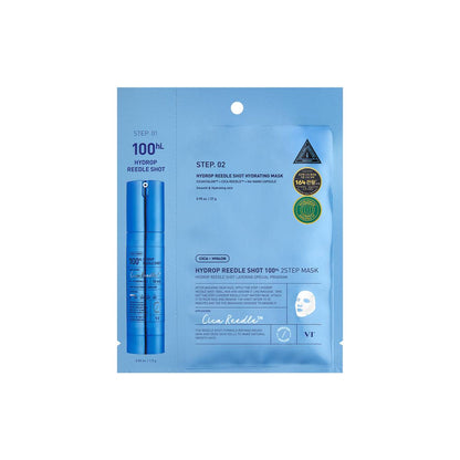 VT Hydrop Reedle Shot 100hL 2Step Hydrogel Mask 1.5g+27g X 5ea by SEOUVARA