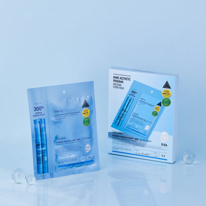 VT Hydrop Reedle Shot 300hL 2 Step Mask 1.5g+27g X 5ea by SEOUVARA