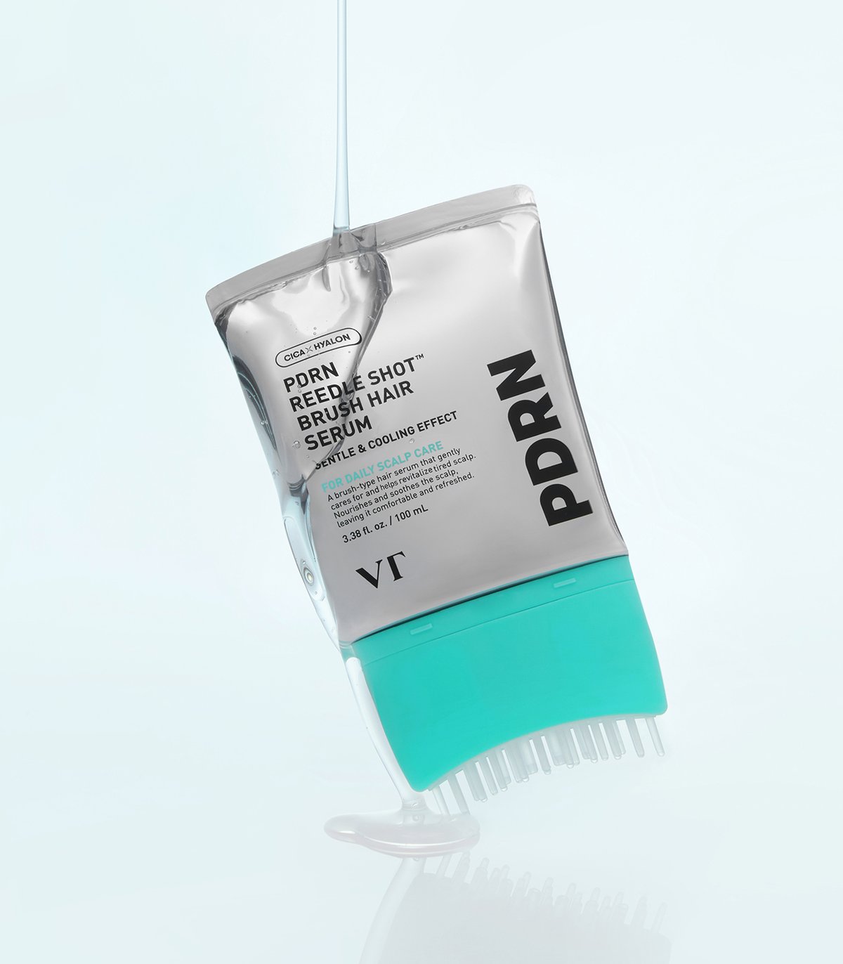 VT PDRN Reedle Shot Brush Hair Serum 100ml by Seoulia