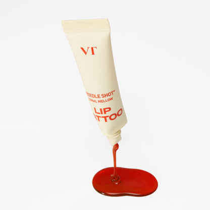 VT Reedle Shot Lip Tattoo 10ml #Coral Mellow by SEOUVARA
